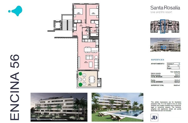 Floorplan - Calle Santa Rosalía 18, 30710 Los Alcázares